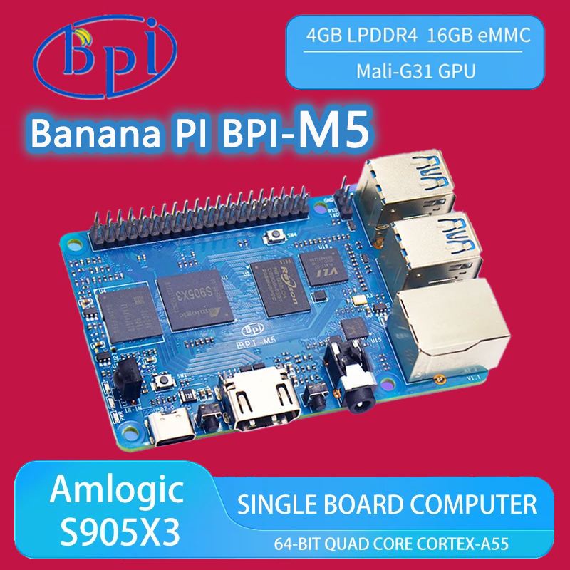 Banana PI BPI-M5 Amlogic S905X – Banana Pi Bpi-M5 recenzja i cena