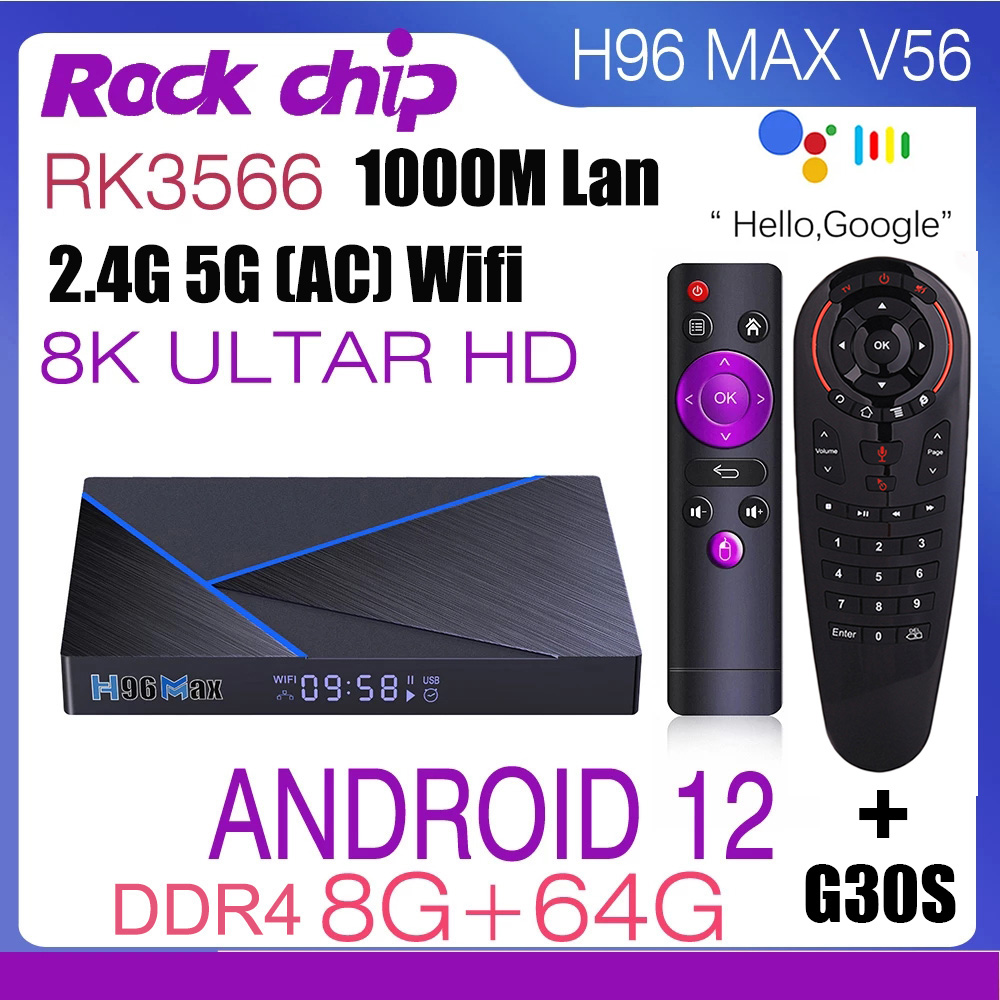 Android 12 H96 Max V56 Smart T – Radxa Rock 5B 16Gb recenzja i cena