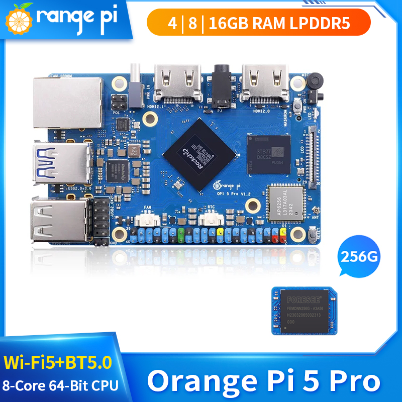 Orange Pi 5 Pro 16 8 4GB RAM L – Orange Pi 5 Plus 16Gb recenzja i cena